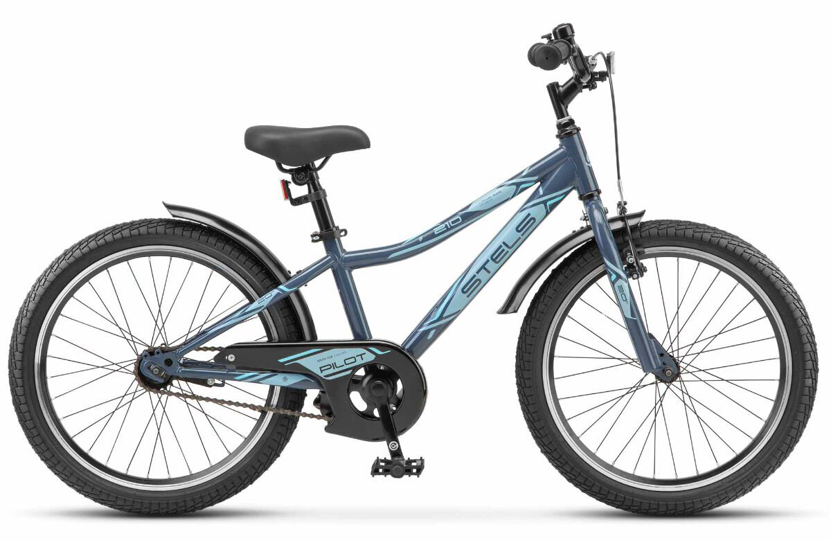 Детский велосипед Stels Pilot 210 VC 20 Z010 серый 11"