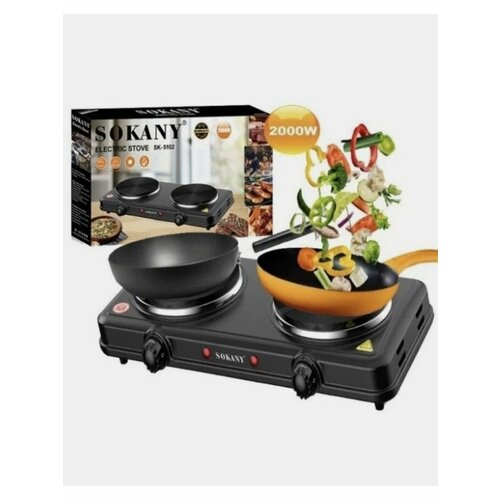 Электрическая плита настольная SOKANY SK-5107 1562₽