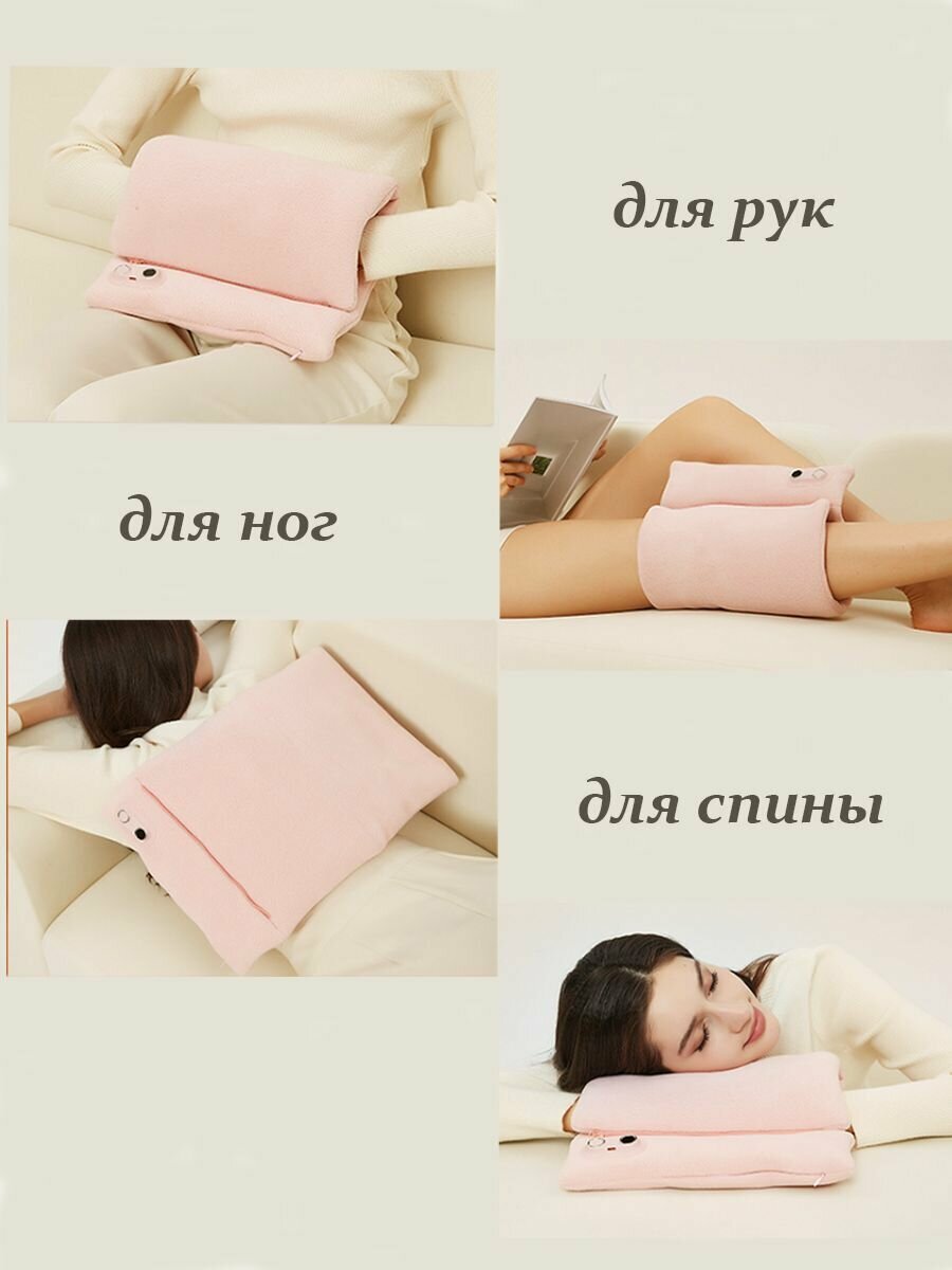 Картинки Портативная электрогрелка муфта для рук 40 C/50 C/60 C (темно-серая)