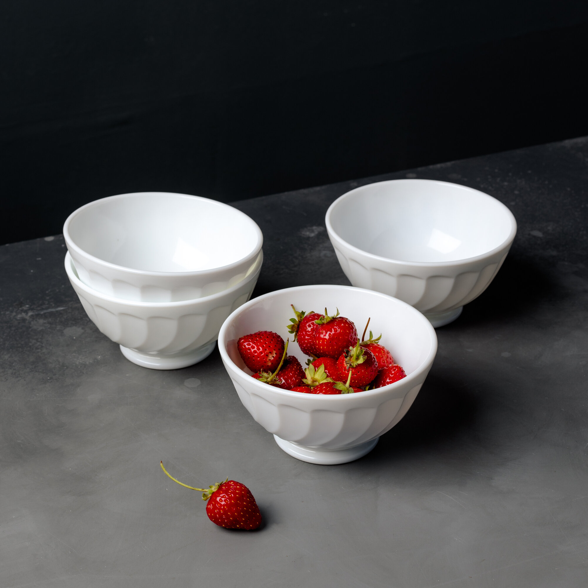 Набор салатников ARCOROC Trianon, 450мл, 6 штук, диаметр 13 см опаловое стекло