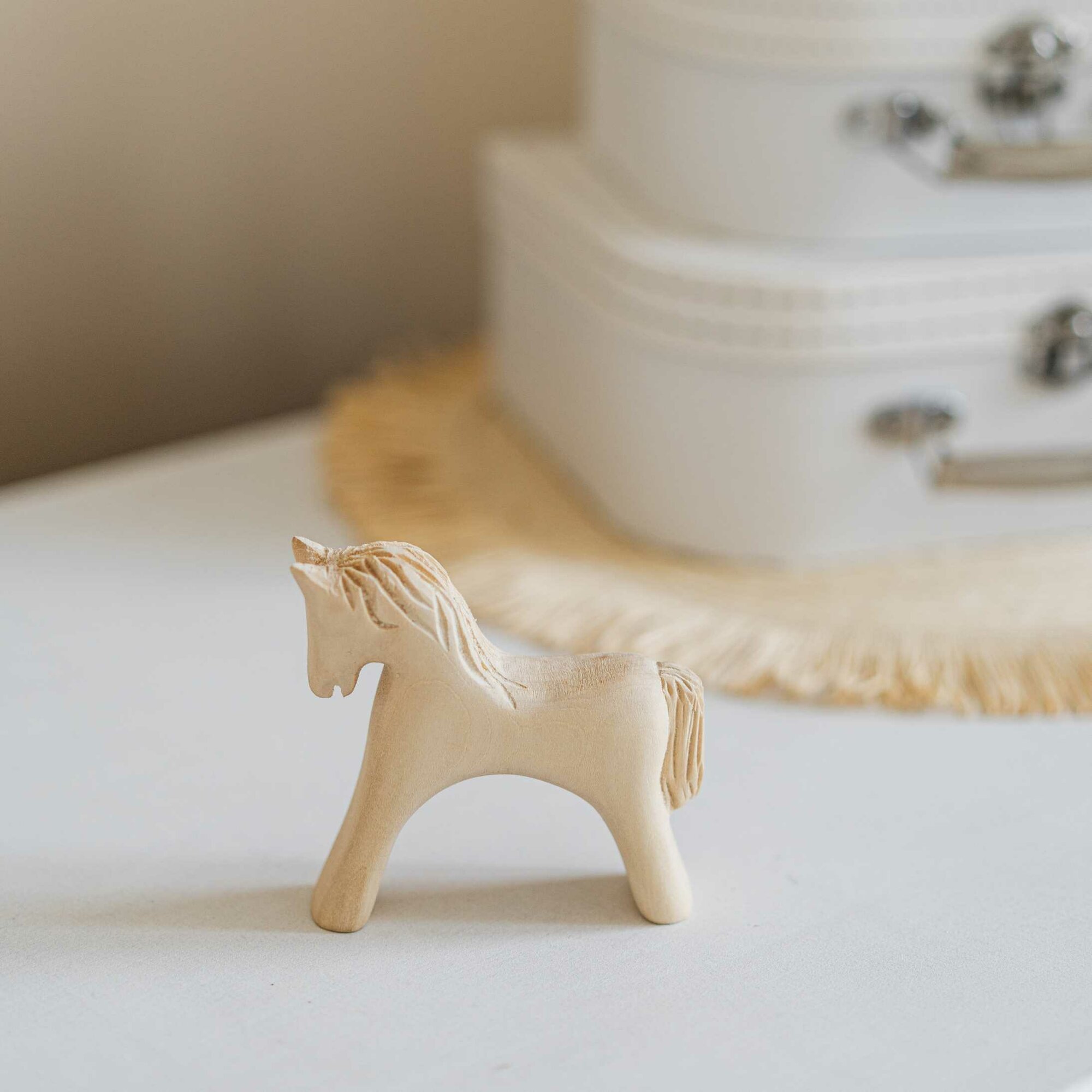 Деревянная фигурка "Лошадка", благое дело, 9 см, липа — фото 1