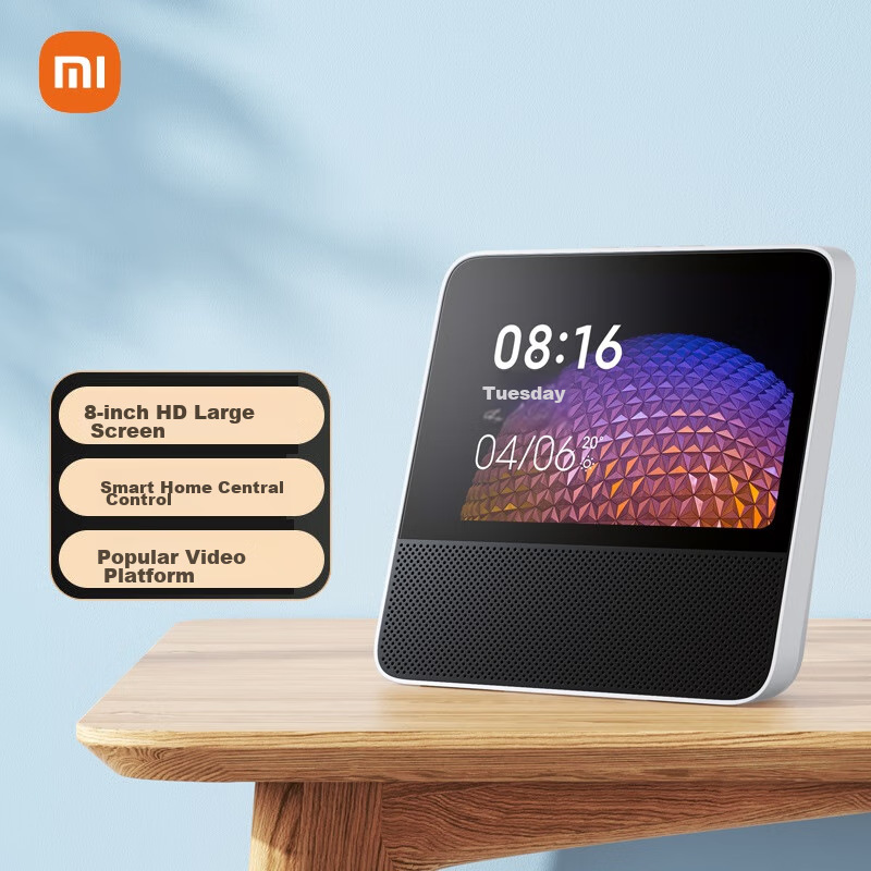 Портативная колонка MI Redmi Xiao Ai X08C, дисплей 8 дюймов, черный — фото 1