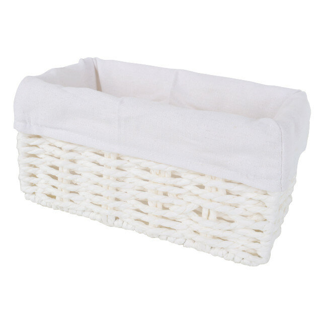 Корзинка для хранения TODELIA Leon 20 х 10 х 10 см корд бежевая