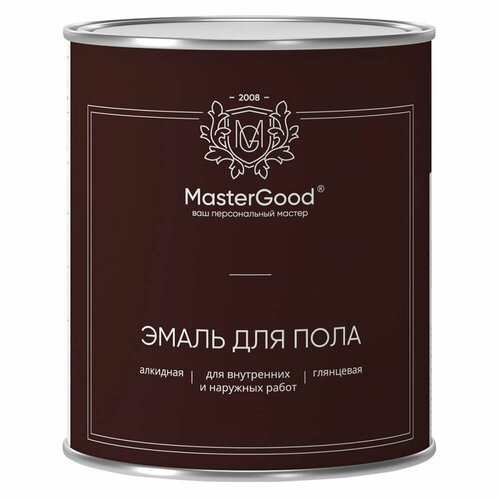 Эмаль для Пола Master Good 1.9кг Желто-Коричневая Алкидная / Мастер Гуд.