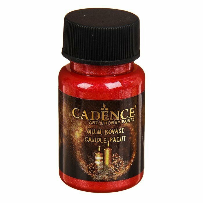 Краска для свечей Cadence Candle Paint, 50 ml. Red-2133