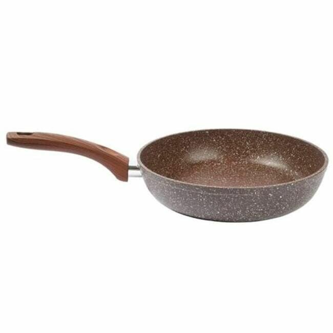 Сковорода для индукционной плиты 24 см алюминиевая Rashel R-6624