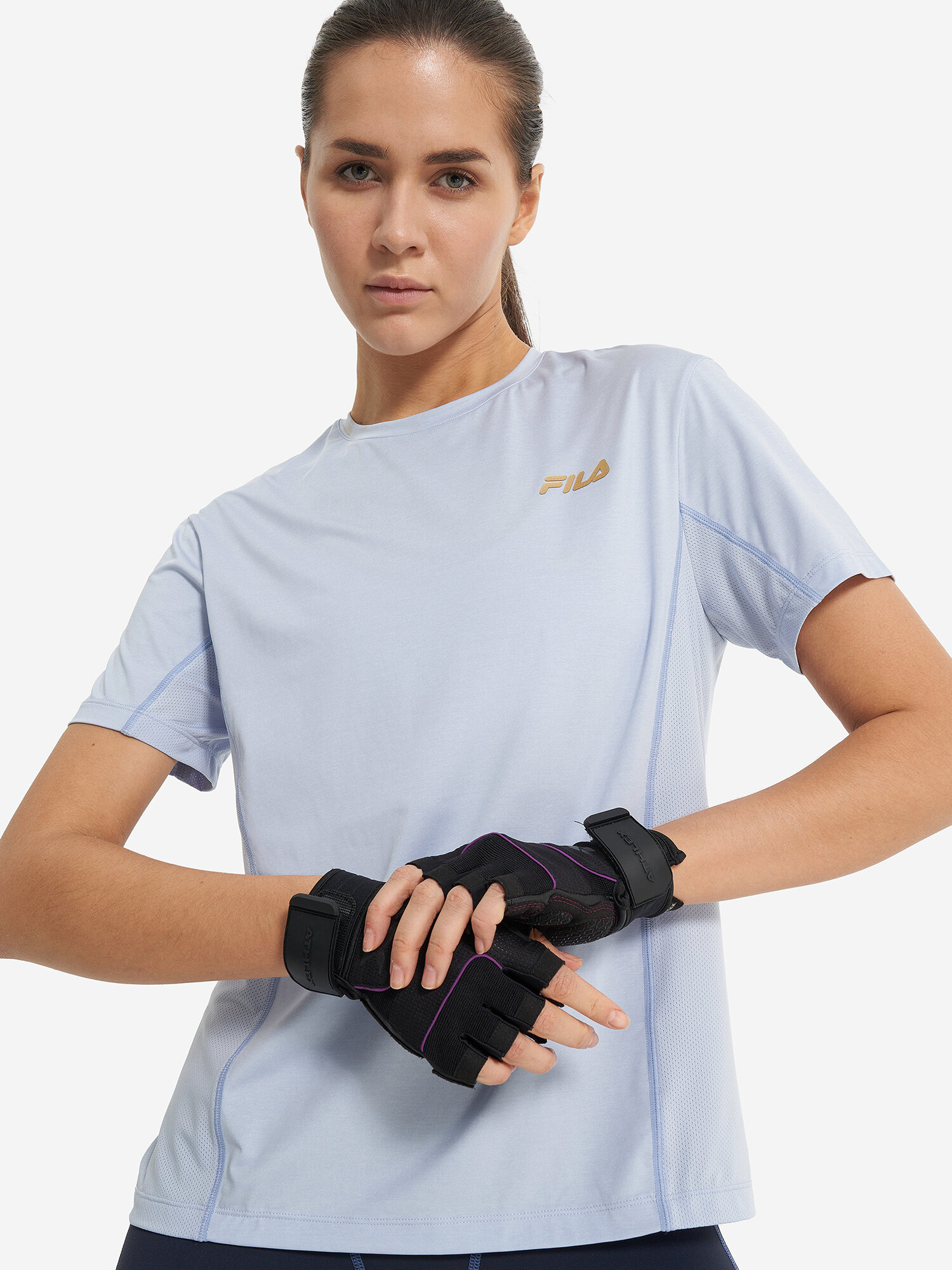 Футболка спортивная Fila Women's Fitness Loose SS T-shirt