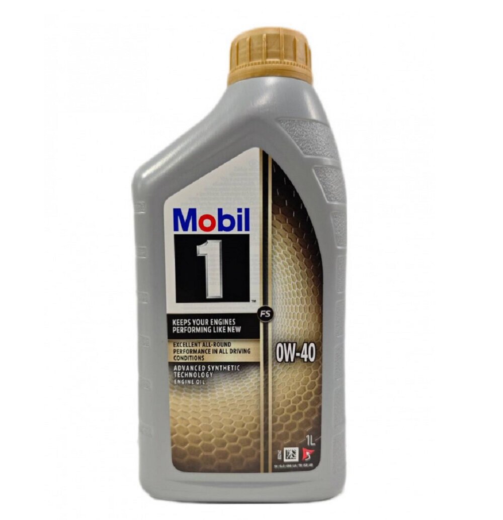 Моторное масло синтетическое Mobil 1 FS 0W40, 1 литр канистра