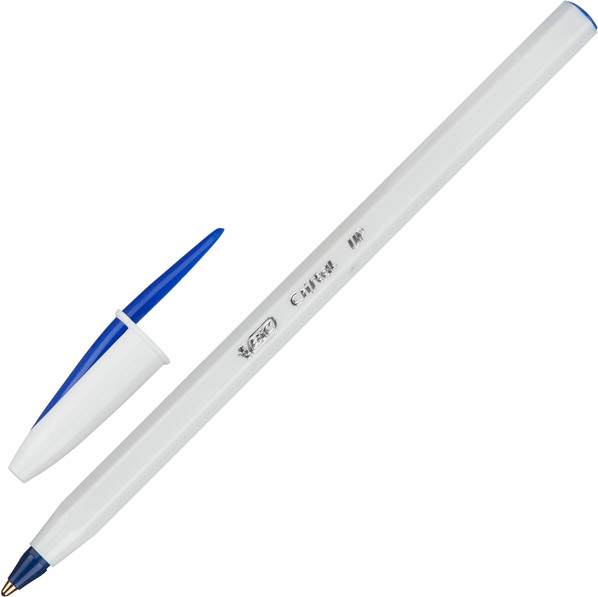 Ручки шариковые синие, BIC, линия письма 0,32 мм, набор 16 шт