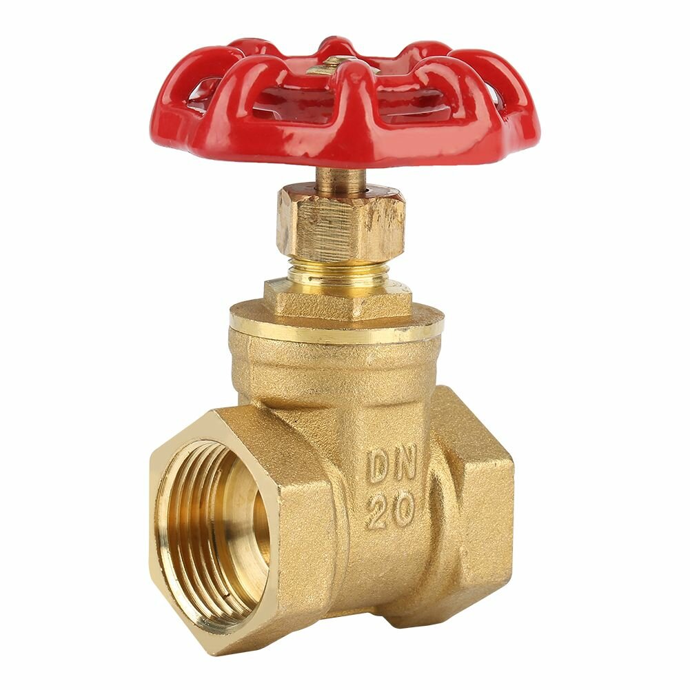 Латунная задвижка DN20 G3/4 BSPP 232PSI Поворотный шлюзовой клапан высокого давления для применения в системах с водой, маслом и газом