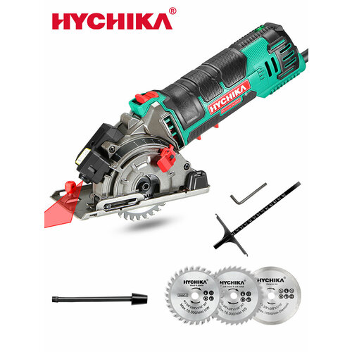 Электрическая циркулярная пила HYCHIKA 500 Вт 4500 обмин диск 85 мм 7000₽
