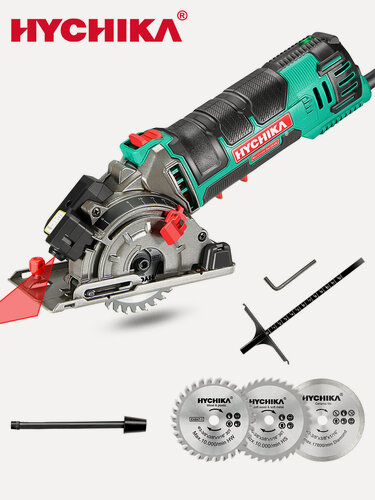 Изображение товара Электрическая циркулярная пила HYCHIKA 500 Вт, 4500 об/мин, диск 85 мм