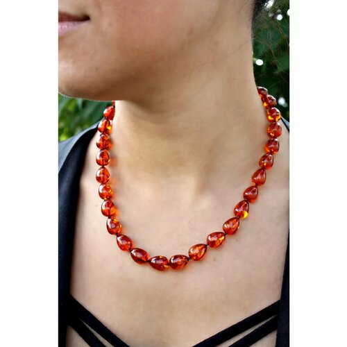 Бусы, длина 46 см