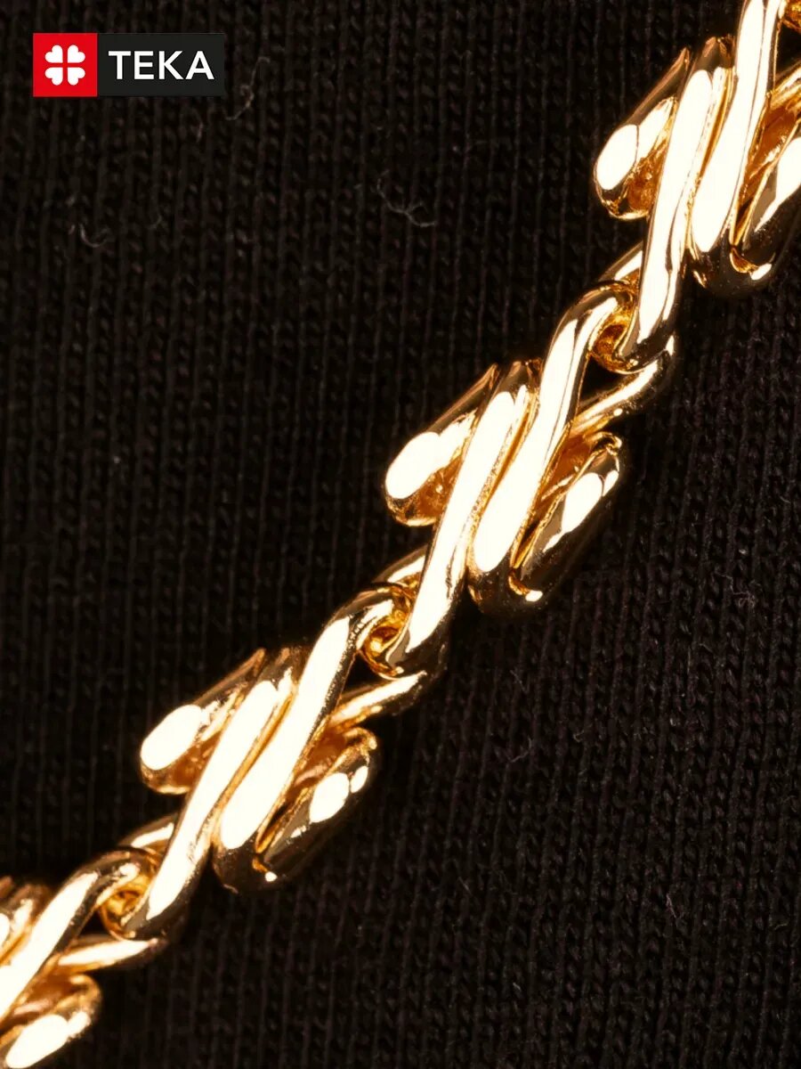 Цепь TEKA, длина 50 см, золотой — фото 1