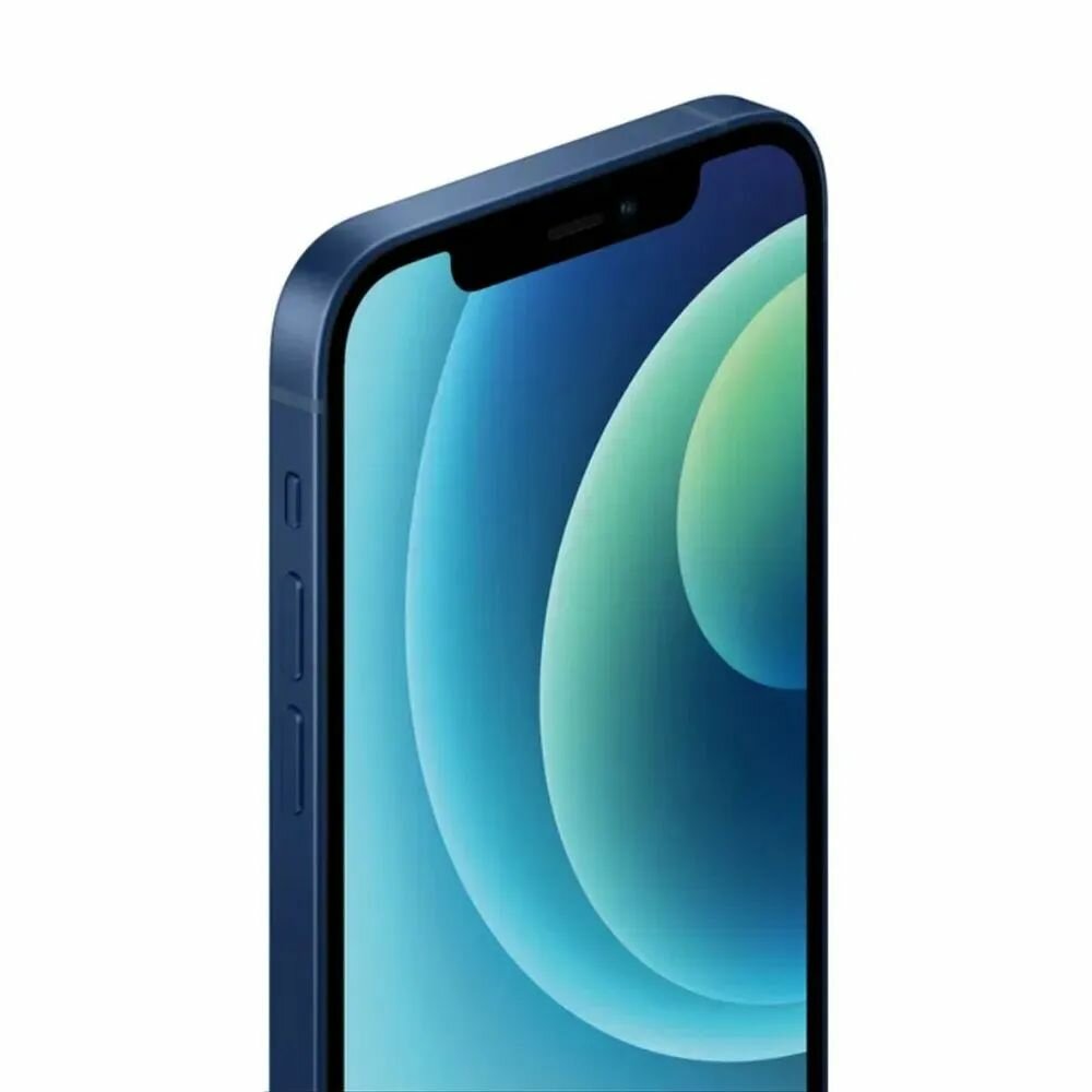 Смартфон Apple iPhone 12 mini，синий，4 ГБ/128 ГБ，5.4 дюйма，NFC，A14 Bionic — фото 1