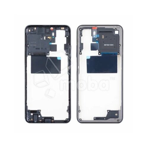 Средняя часть для Xiaomi Redmi Note 10/10S/Poco M5s (M2102K7AG/M2101K7BNY/ 2207117BPG) Черный