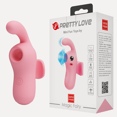 Изображение товара BI-300086 / Вакуумный мини-вибростимулятор на пальцы Magic Fairy