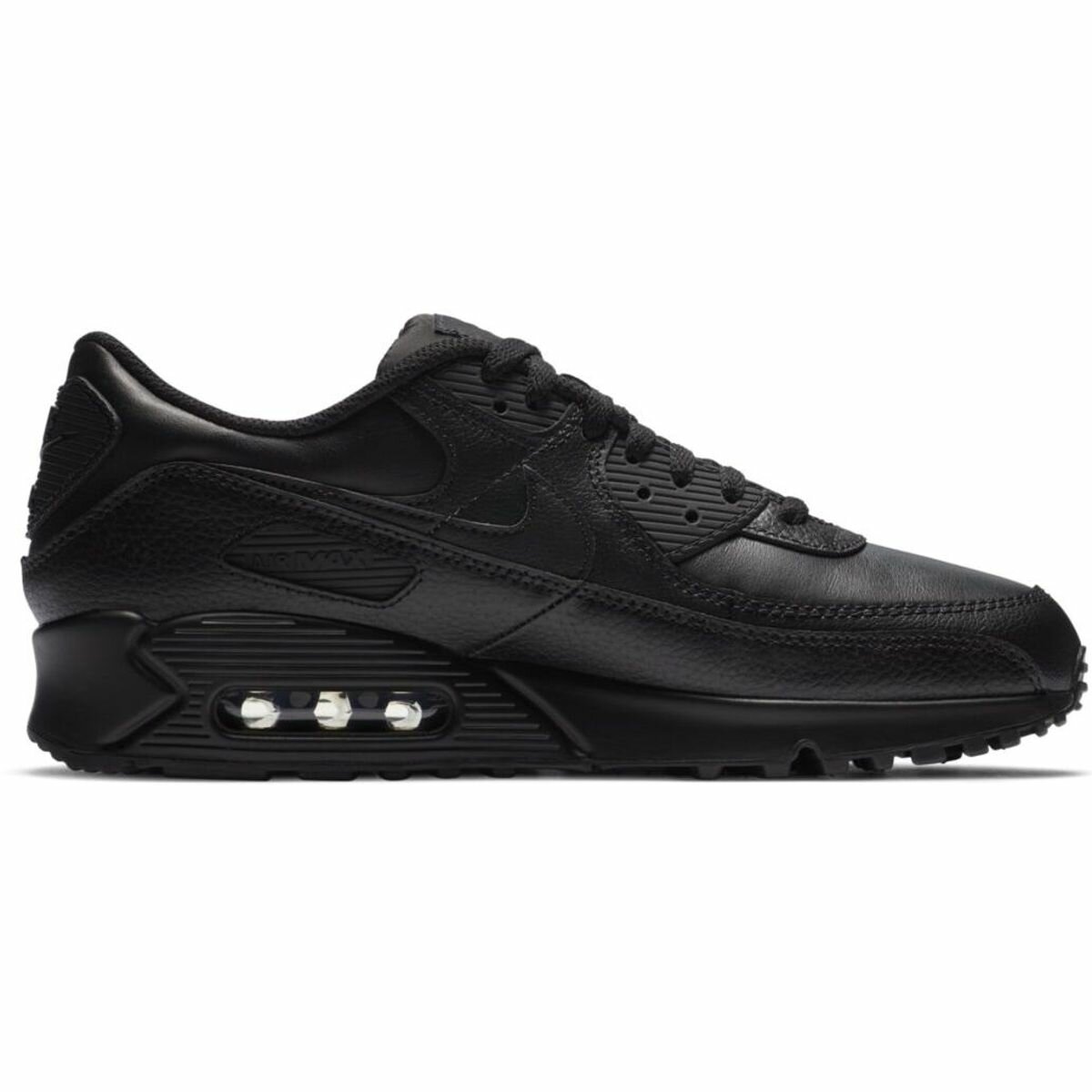 Кроссовки NIKE Air Max 90 LTR, полнота F, размер 10 US, черный — фото 1