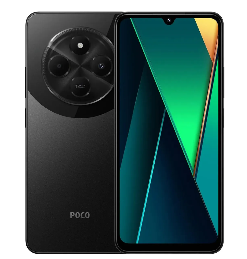 Смартфон Xiaomi Poco C75 6/128Gb Black (Черный)
