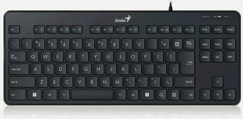 Изображение товара Клавиатура Genius LuxeMate 110 проводная черный (31300012404)
