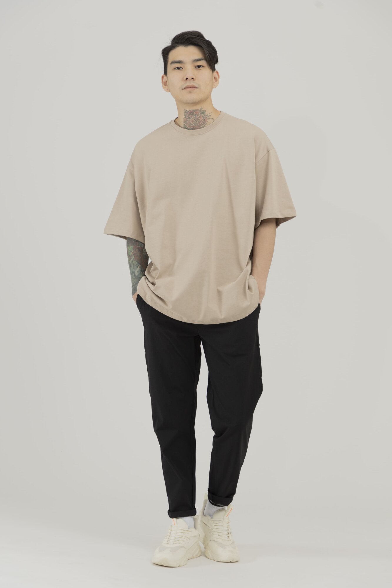 Футболка спортивная TERRA PRO, размер M, beige — фото 1