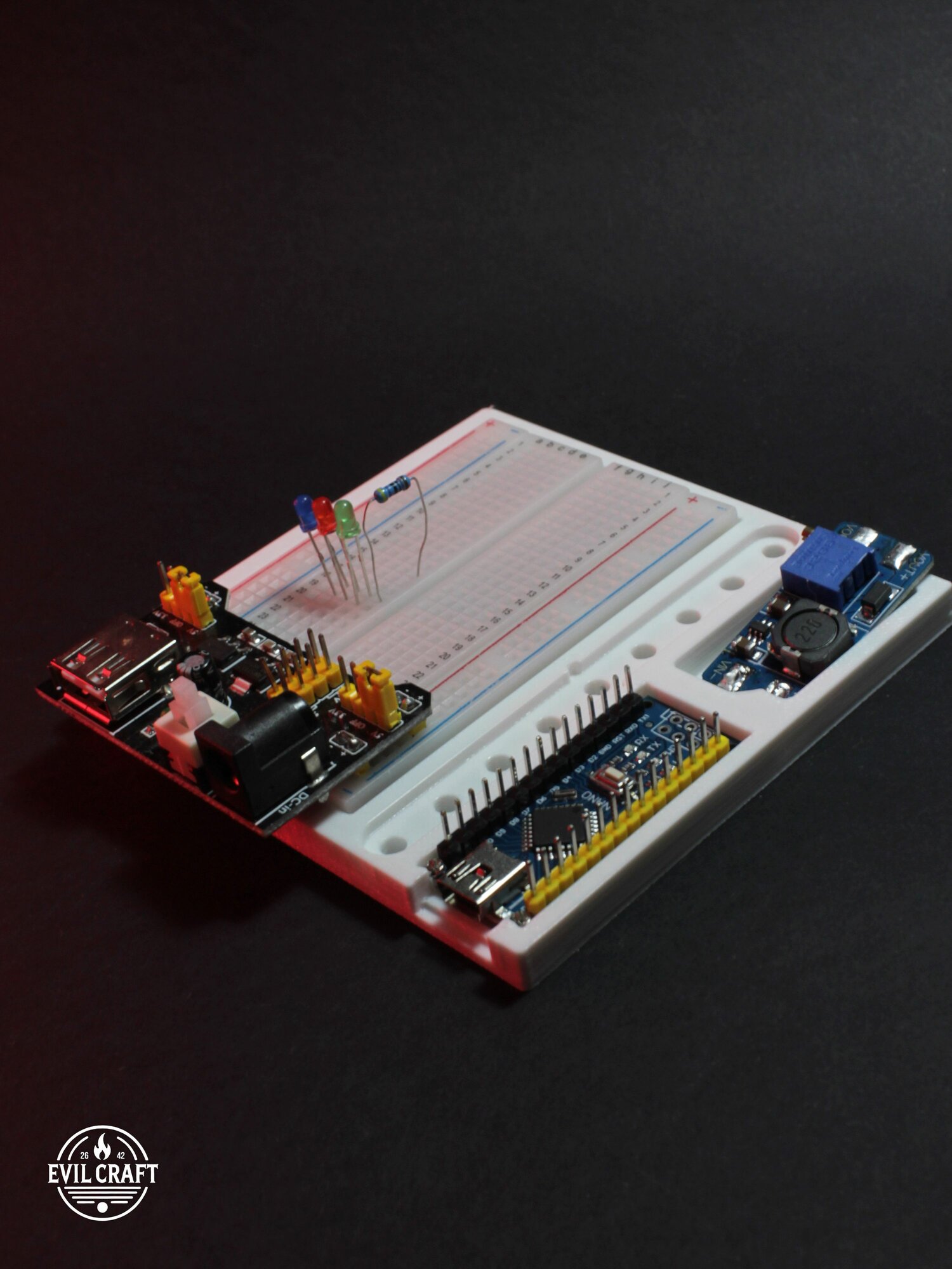 Корпус для Arduino Nano и макетной платы / Nano V3 — фото 1