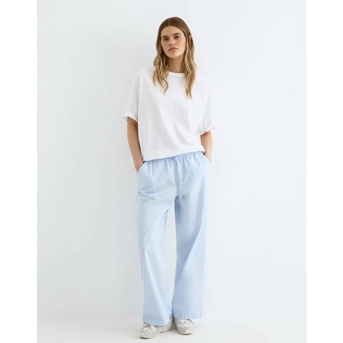 фото Брюки gloria jeans, размер l/170 (48-50), голубой