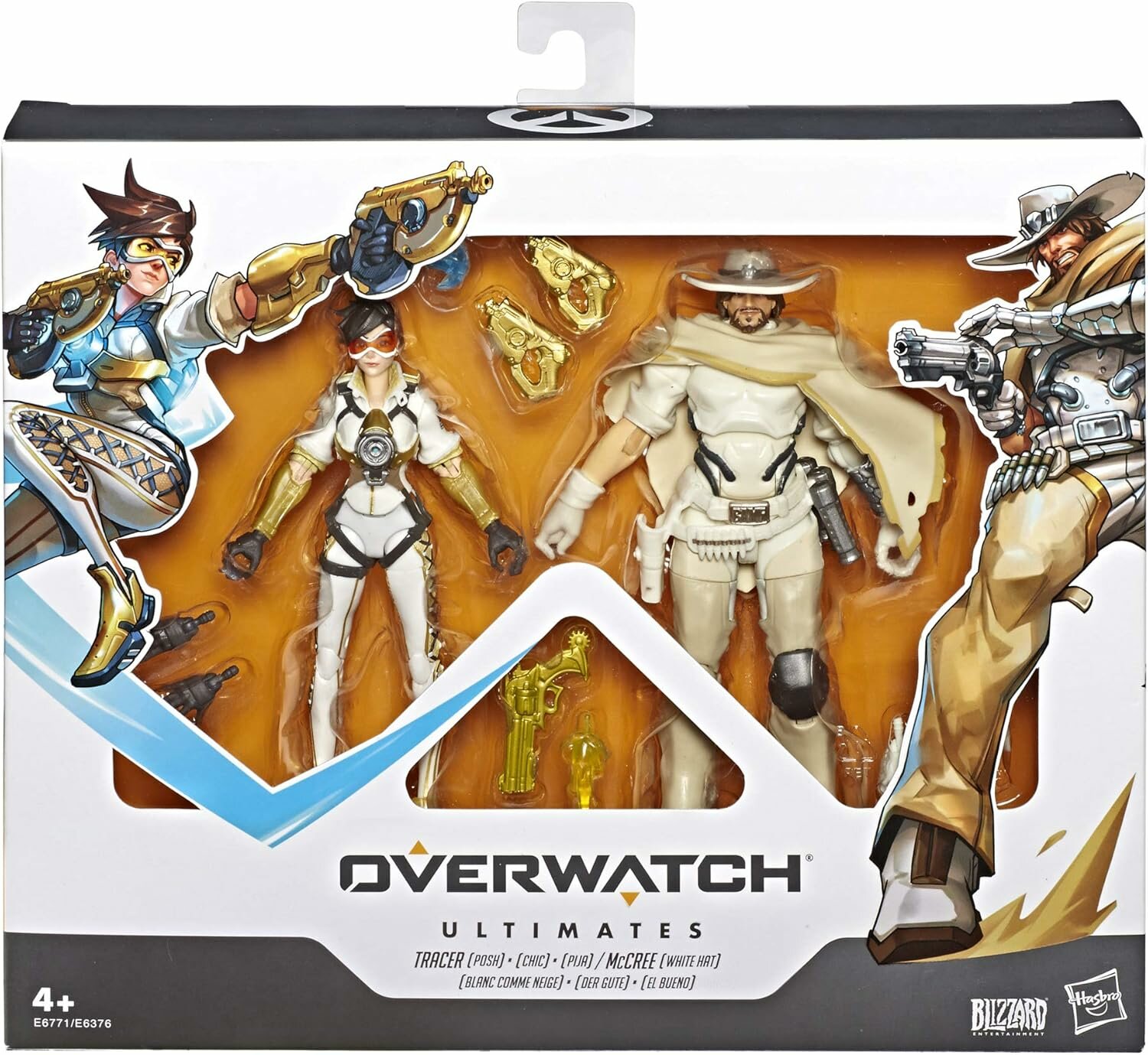 Overwatch Ultimates - Двойная экшн-фигурка Трейсер и МакКри — фото 1