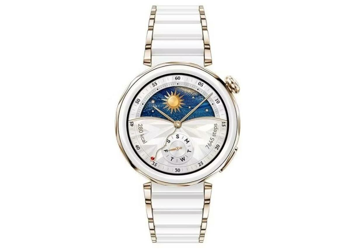 Обзор: Умные часы Huawei Watch GT5 Pro 42мм 55020DGW Керамический белый