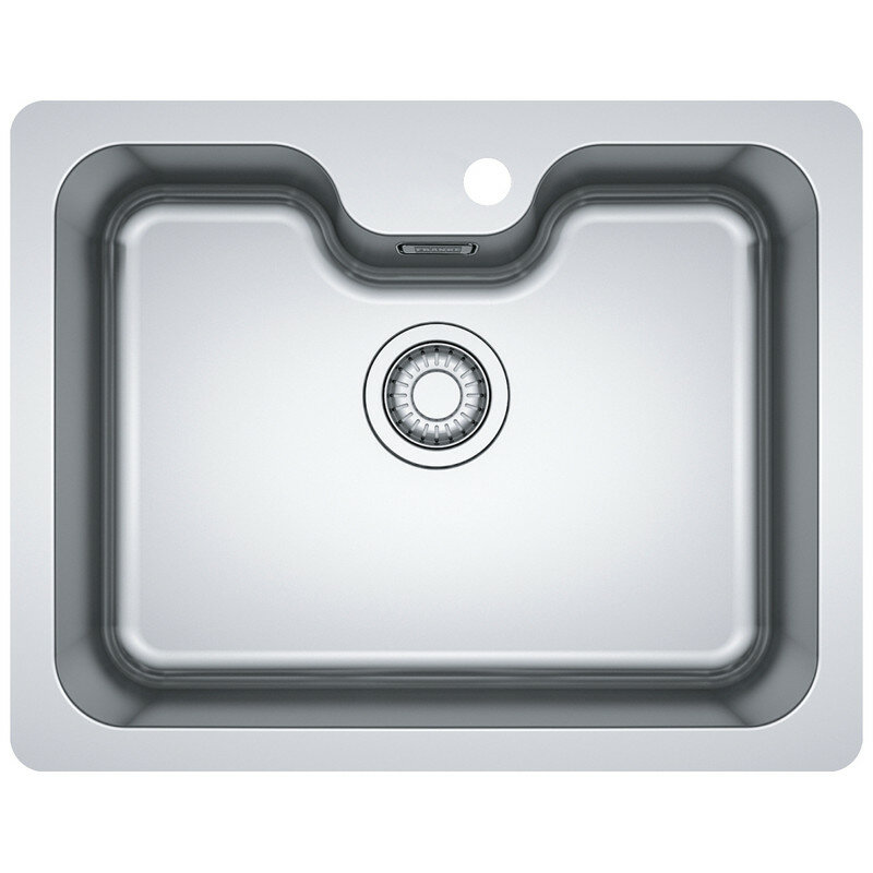 Кухонная мойка FRANKE Bell BCX 110-55 TL нержавеющая сталь (122.0689.806)