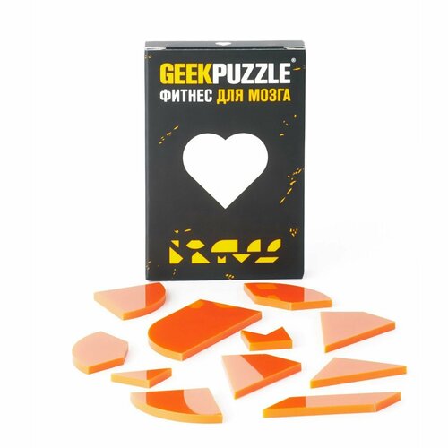 Развивающая головоломка пазлы для взрослых "Сердце" / IQ PUZZLE для детей тренажер для мозга