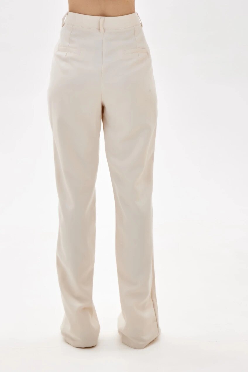 Брюки клеш Selfie, размер S, экрю — фото 1