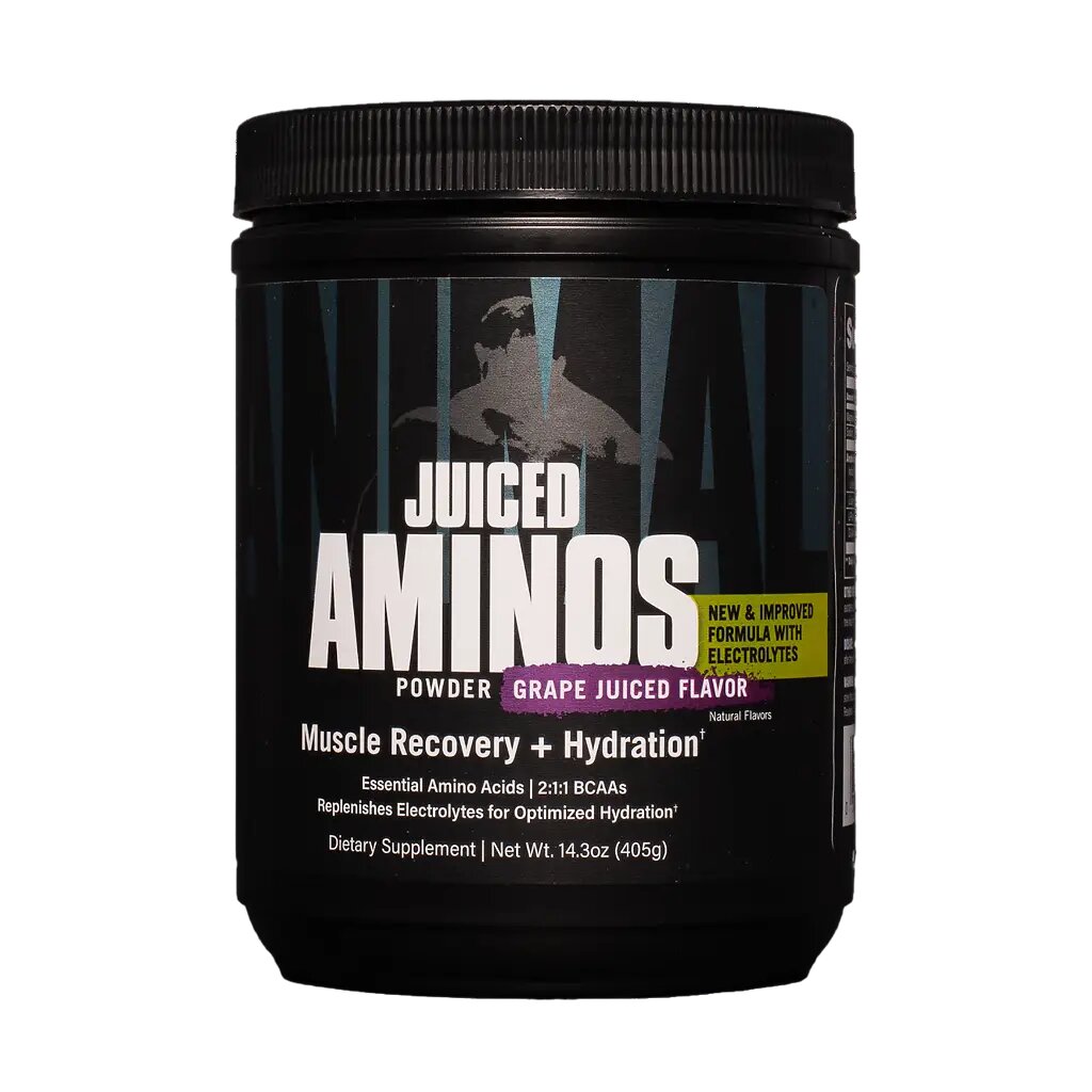 Энимал Джюс Аминос / Animal Juiced Aminos Аминокислотный комплекс со вкусом винограда порошок массой 390 г 1 шт