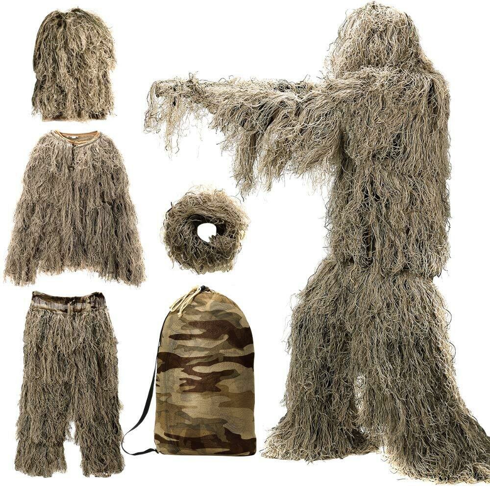 Маскировочный костюм, Ghillie, Hunting, Military, Stealth Camo -jua -KP