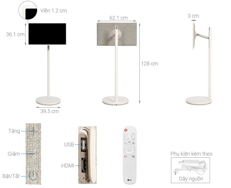 Телевизор LG StanbyMe 27" Wireless Screen 27ART10AKPL, Standby — фото 1