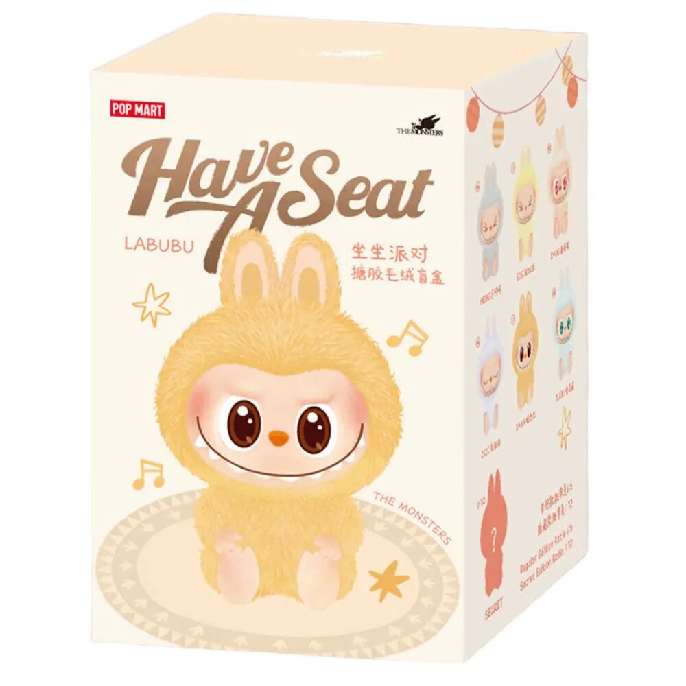 Игрушка Лабубу Have a seat, 2 серия, случайная, лимитированная коллекция