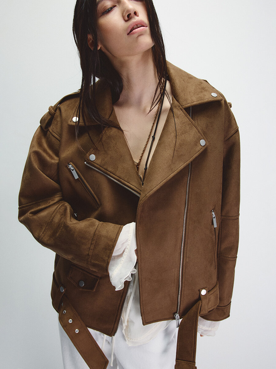 Куртка Befree Весна-Лето 2025, размер XS, бежевый