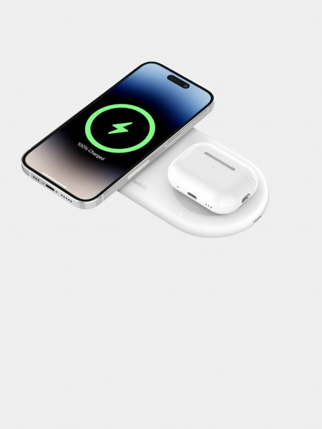 Belkin Dual Wireless Charger 15W – Зарядка для 2 устройств одновременно
