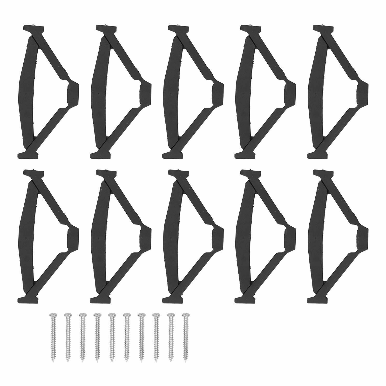 Набор инструментов для ремонта коробки выключателя 86 тип 10 шт. 68-79 мм. Универсальный ремонт панелей и кассет с защитой от коррозии и утечек