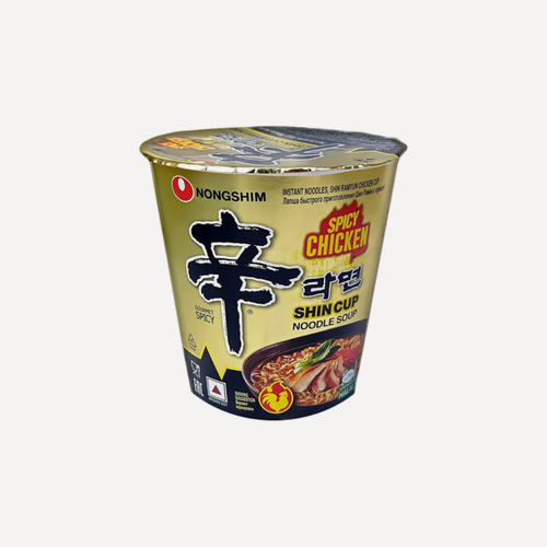 Изображение товара Лапша быстрого приготовления Nongshim Шин Рамён со вкусом острой курицы 68 г, Китай