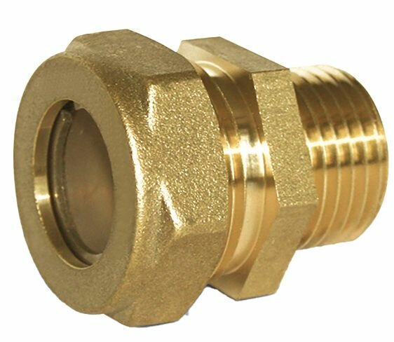 Муфта зажимная Stahlmann d25х1 РН для гибкой нержавеющей трубы