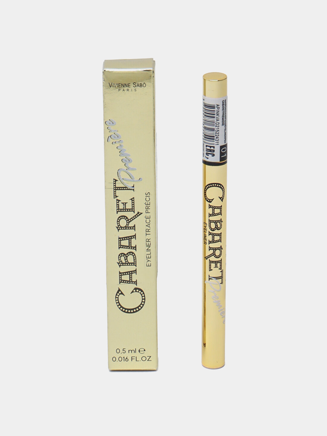 Подводка для глаз "Cabaret Premiere", гипоаллергенная, черная, 0,5 мл — фото 1