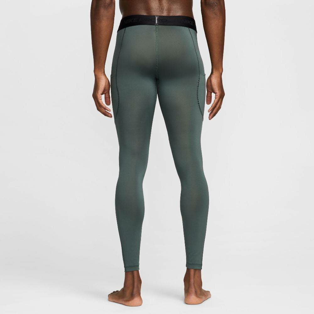 Легинсы спортивные NIKE Pro , размер M INT, зеленый — фото 1