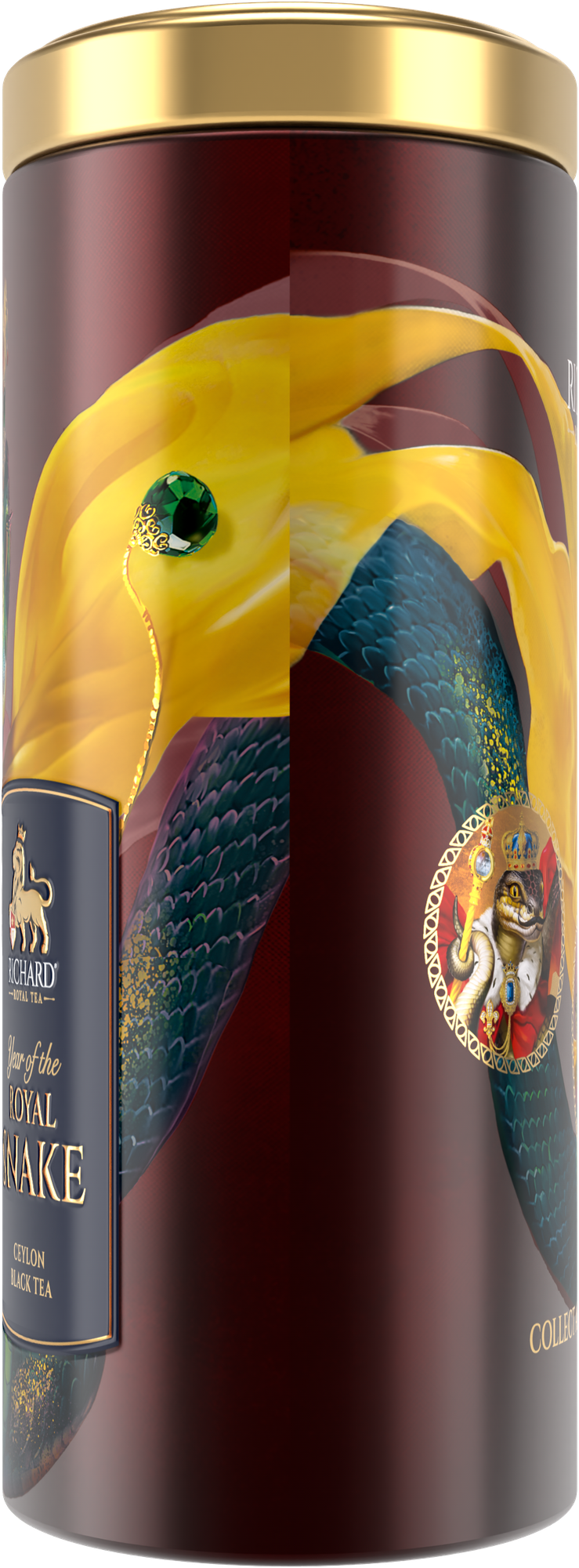 Чай черный Richard Year of the Royal Snake Королева, листовой, 80 г, 1 уп. — фото 1