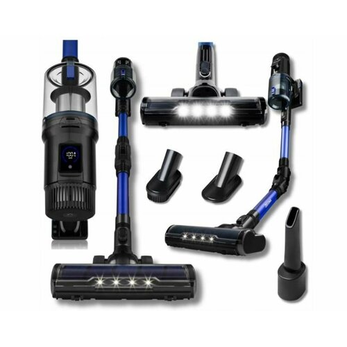 Вертикальный пылесос Zeegma Zonder Klaar LED 400 Вт синийчерный 3097700₽