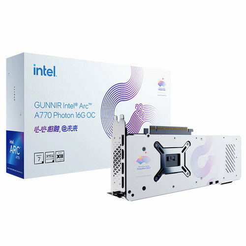 Видеокарта GUNNIR Intel Arc A770 PHOTON 16G OC W X ASIAN GAMES 2400MHz GDDR6 33631₽