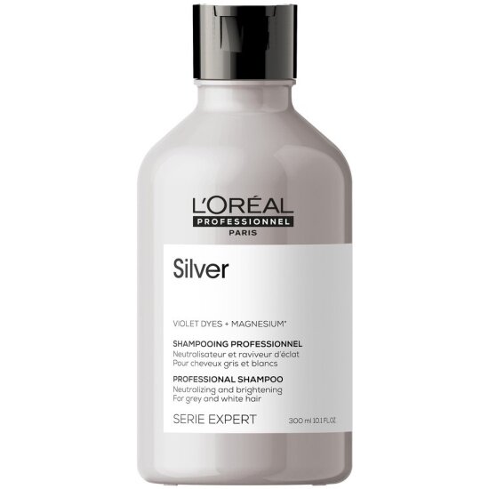 Шампунь для волос L oreal Professionnel Silver нейтрализация желтизны  300 мл