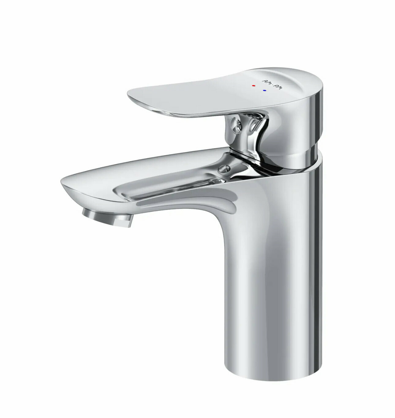 Смеситель для раковины AM.PM Moxie F9ML2100 однорычажный цвет хром - фото №7