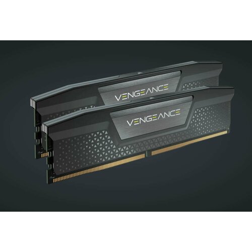 Модуль памяти CORSAIR 16GB U-DIMM DDR5 5200МГц CL40 Kit of 2 XMP 30 Vengeance Black 10710₽