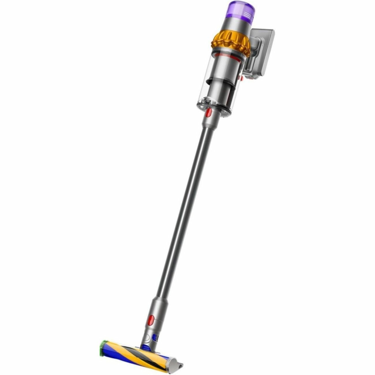 фото Пылесос ручной (handstick) Dyson V15 Detect Absolute Yellow/Nickel